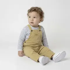 YAMP - Sets Jardinera + manga larga para Bebé niño en Algodón