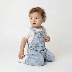 YAMP - Jardinera para Niña de Algodón