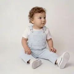 YAMP - Jardinera para Niña de Algodón