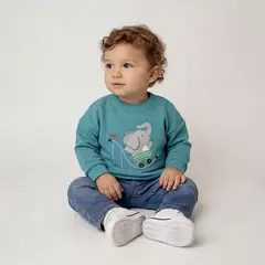 YAMP - Saco para Bebé niño con Estampado de Algodón