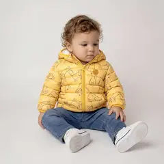 YAMP - Chaqueta Con capucha para Bebé niño Acolchado