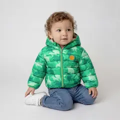 YAMP - Chaqueta Con capucha para Bebé niño Acolchado