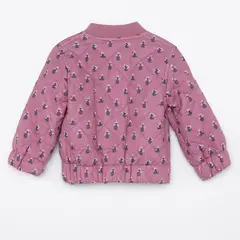 YAMP - Chaqueta para Bebé niña con Flores de Algodón