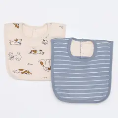YAMP - Babero Unisex para bebé (0 a 2 años) Dos Baberos