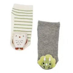 YAMP - Medias para Bebe niña Corto Pack de 2