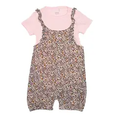 YAMP - Sets Enterizo + Body manga corta para Bebé niña en Algodón
