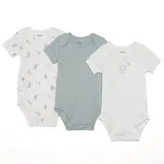 YAMP - Bodie para Bebé niño Pack de 3 unidades de Algodón