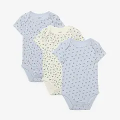 YAMP - Bodies para Bebé niña Pack de 3 unidades de Algodón