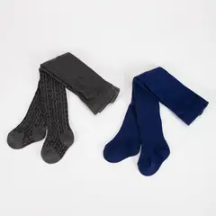YAMP - Medias para Bebé niña Pack de 2 unidades de Algodón