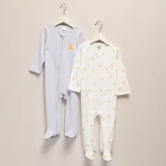 YAMP - Pijama para Bebé niño Pack de 2 unidades de Algodón