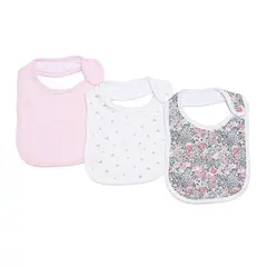 YAMP - Babero para Bebé niña Tres Bandas