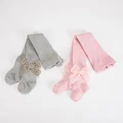 YAMP - Medias para Bebé niña Pack de 2 unidades de Algodón