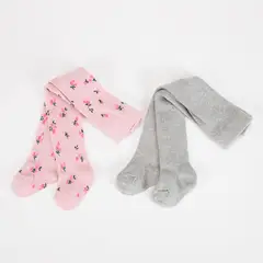 YAMP - Medias para Bebé niña Pack de 2 unidades de Algodón