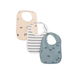 YAMP - Babero para Bebé niño Tres baberos