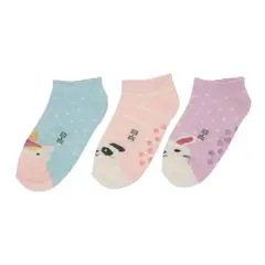 YAMP - Medias para Niña Corto Pack de 3