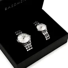 BASEMENT - Combo Relojes Hombre y Mujer SRBMH105V2