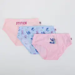 LILO & STITCH - Pantys para Niña Pack de 3 unidades de Algodón