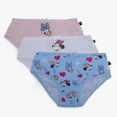 MINNIE - Panty para Niña Pack de 3