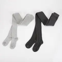 YAMP - Medias pantalón para Niña Pack de 2 unidades de Algodón