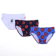 SPIDERMAN - Calzoncillos para Niño Pack de 3 unidades de Algodón