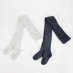 ELV - Medias pantalón para Niña Pack de 2 unidades de Algodón