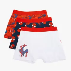 SPIDERMAN - Boxers para Niño Pack de 3 unidades de Algodón