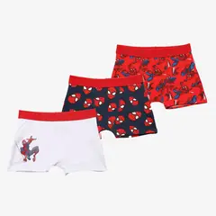SPIDERMAN - Boxers para Niño Pack de 3 unidades de Algodón