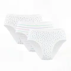 YAMP - Pantys para Niña Pack de 3 unidades de Algodón