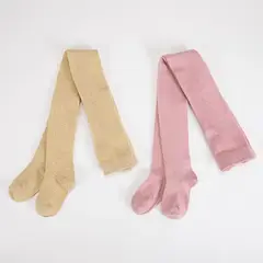 YAMP - Medias para Niña Pack de 2 unidades de Algodón