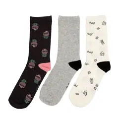 FEDERATION - Pack de 3 Medias para Niño con Estampado Largas