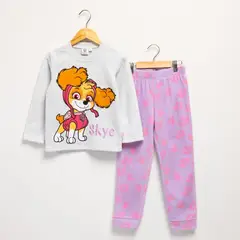 PAW PATROL - Pijama Cintura elásticada para Niña 2 piezas con Estampado Manga larga