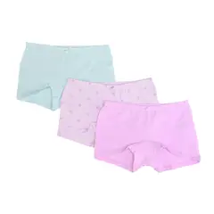 ELV - Boxers para Niña Pack de 3 unidades de Algodón