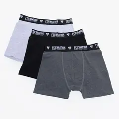 FEDERATION - Boxers para Niño Pack de 3 unidades de Algodón