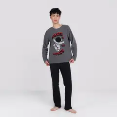 FEDERATION - Pijama Cintura elásticada para Niño 2 piezas con Estampado Manga larga