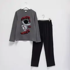 FEDERATION - Pijama Cintura elásticada para Niño 2 piezas con Estampado Manga larga