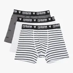 FEDERATION - Boxers para Niño Pack de 3 unidades de Algodón