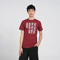 FEDERATION - Camiseta para Niño con Estampado de Algodón