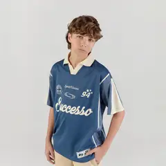 FEDERATION - Camiseta para Niño con Estampado Con cuello Manga corta