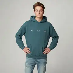 FEDERATION - Saco Con capucha para Niño con Logo de Algodón