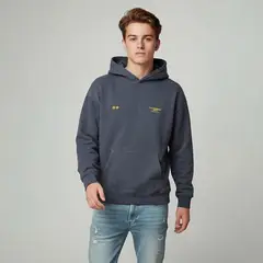 FEDERATION - Saco Con capucha para Niño con Logo de Algodón