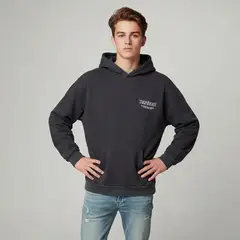 FEDERATION - Saco Con capucha para Niño con Logo de Algodón