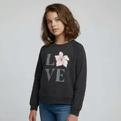 DOO AUSTRALIA - Saco para Niña con Estampado de Algodón