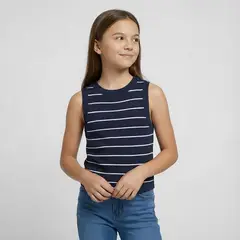 ELV - Top para Niña en Viscosa