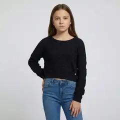 ELV - Saco para Niña Ojalillo de Algodón