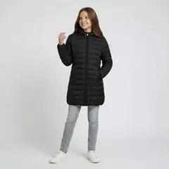 ELV - Chaqueta para Niña Con capucha Manga larga