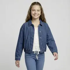 ELV - Chaqueta para Niña de Algodón
