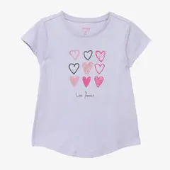 YAMP - Camiseta para Niña de Algodón