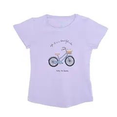 YAMP - Camiseta para Niña de Algodón