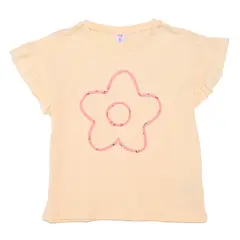 YAMP - Camiseta para Niña con Estampado de Algodón