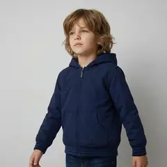 YAMP - Chaqueta Con capucha para Niño Casual